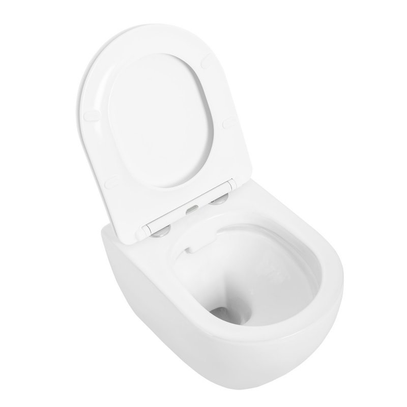 STYLUS Чаша подвесного унитаза безободкового, CZR-513-TH-R STYLUS Чаша подвесного унитаза безободкового, CZR-513-TH-R