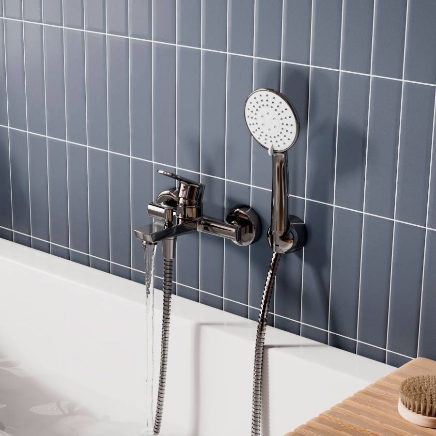 Dill 6101 Смеситель для ванны с коротким изливом Wasserkraft Dill 6101 Смеситель для ванны с коротким изливом Wasserkraft