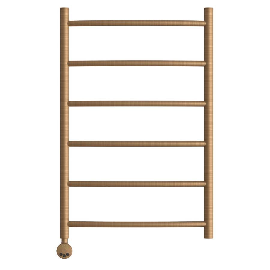 Полотенцесушитель электрический Point Афина PN04158BRE П6 500x800 левый/правый, бронза Полотенцесушитель электрический Point Афина PN04158BRE П6 500x800 левый/правый, бронза