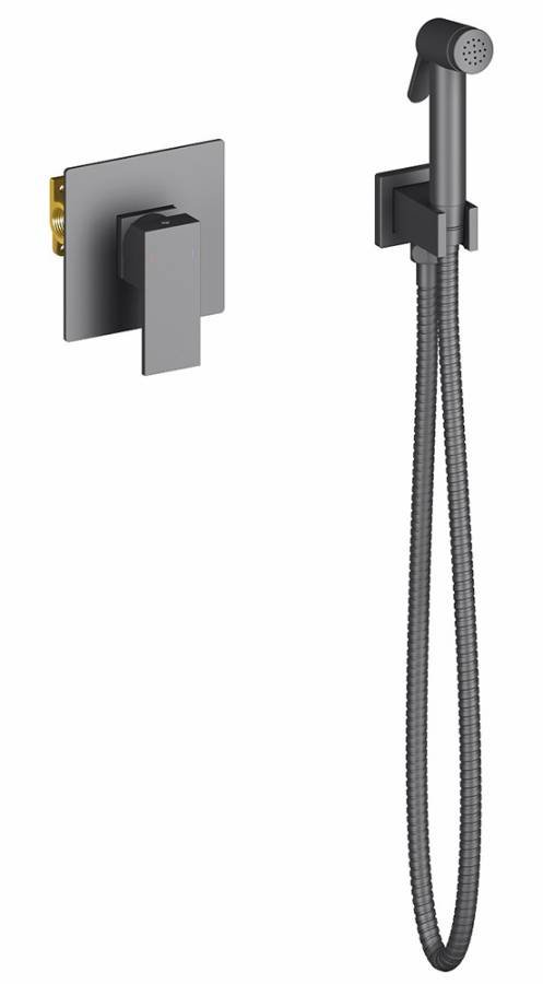 Смеситель Timo Selene 2089/03SM с гигиеническим душем, черный Смеситель Timo Selene 2089/03SM с гигиеническим душем, черный