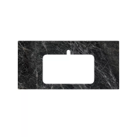 Столешница из керамогранита Риальто 100, темный серый, PL2.VT93\100T