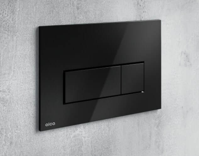 Инсталляция Alcaplast AM101/1120-4:1 RU M578-0001 для унитаза с Черной матовой клавишей смыва Инсталляция Alcaplast AM101/1120-4:1 RU M578-0001 для унитаза с Черной матовой клавишей смыва