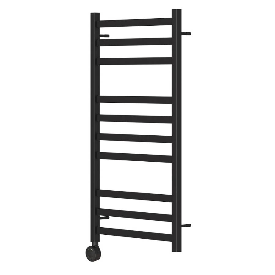 Полотенцесушитель электрический Point Меркурий PN83150BE П10 500x1000, левый/правый, черный Полотенцесушитель электрический Point Меркурий PN83150BE П10 500x1000, левый/правый, черный