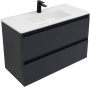Тумба под раковину Allen Brau Eclipse 100 1.E1003.AM антрацит матовый