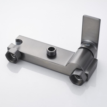 Гигиенический душ со смесителем Rose R1805T-1, пепельный