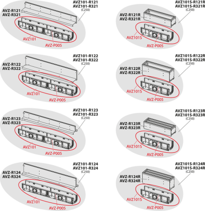 Щелевой дренажный канал с асимметричной сервисной надставкой 160 мм, оцинкованная сталь