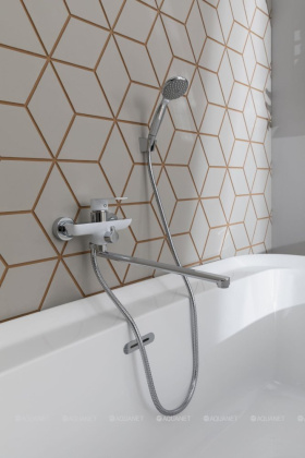 Смеситель для ванны с душем Aquanet Arctic AF520-21СW