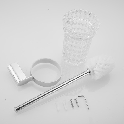 Ершик для унитаза, RG1700 Rose, Хром