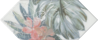 Декор VB\A63\35000 Фурнаш Белый (34см*14см*6,9мм) (10шт/0,47м2) Глянцевый 3, шт