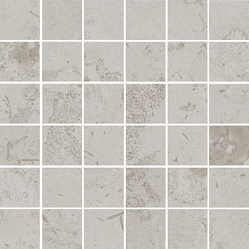 Декор Про Лаймстоун серый светлый матовый мозаичный 30x30x0,9 Декор Про Лаймстоун серый светлый матовый мозаичный 30x30x0,9