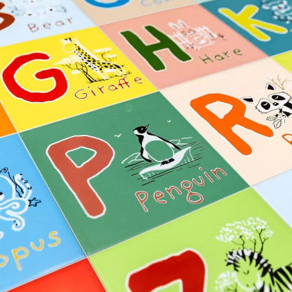 Декор OS\A234\5011 Зоопарк R бежевый (20см*20см*6,9мм) (10шт/0,4м2) , шт