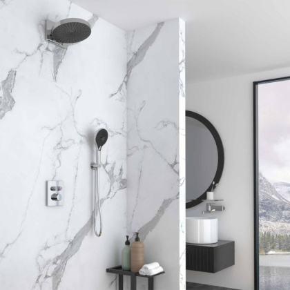 Душевой комплект Inspire VSFW-3I21MT1CH встраиваемый, термостатический, двухрежимный, хром