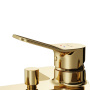 F85A10099 X-Joy, смеситель д/ванны/душа, золото F85A10099 X-Joy, смеситель д/ванны/душа, золото