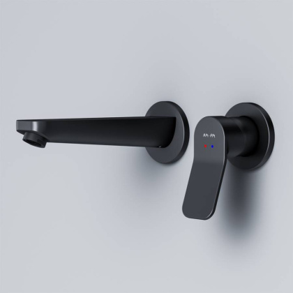 F85A72622 X-Joy, Смеситель д/умывальника, монтируемый в стену, чёрный, шт. F85A72622 X-Joy, Смеситель д/умывальника, монтируемый в стену, чёрный, шт.