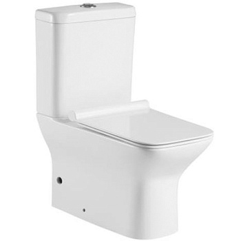 Чаша напольного унитаза Aquanet Rimless Cube-C CL-12248B