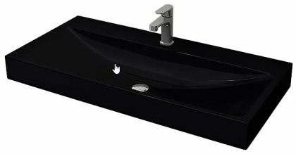 Раковина Scala Arch накл., 1000*480, 1 отв. смес., черный  1079-005-0126, шт