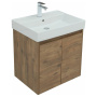 Мебель для ванной Aquanet Nova Lite 60 дуб рустикальный (2 дверцы)