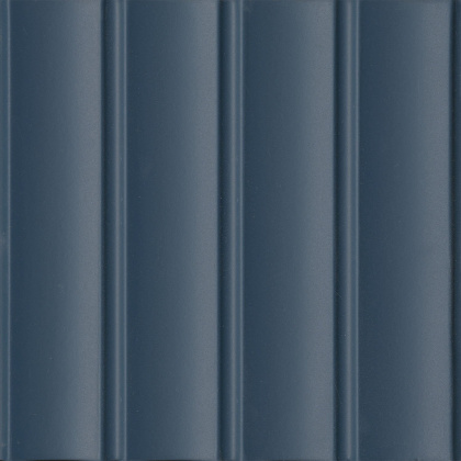 Декор Аква Альта 1 синий матовый структура 20x20x0,95