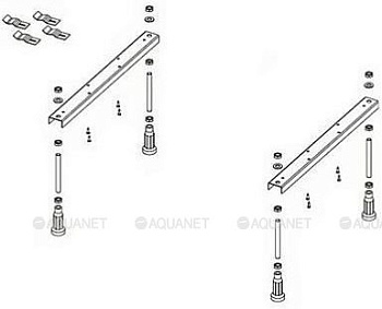Ножки для душевого поддона Riho Basel 411, 423 - 8 опор POOTSET67