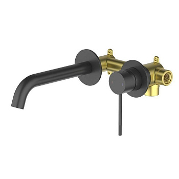 Смеситель Timo Saona 2372/03SM для раковины скрытого монтажа, черный матовый Смеситель Timo Saona 2372/03SM для раковины скрытого монтажа, черный матовый