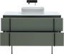 Тумба под раковину Allen Brau Reality 120 1.32008.CGM олива матовый
