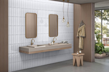 Плитка, MONTE WHITE 10x40, Monte