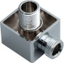Шланговое подключение Allen Brau Infinity 5.21A17-00 хром Шланговое подключение Allen Brau Infinity 5.21A17-00 хром