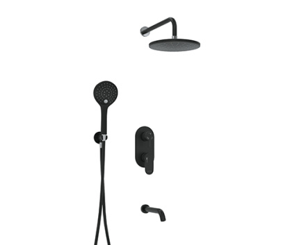 A177471 Встраиваемый комплект для ванны с верхней душевой насадкой, лейкой и изливом Wasserkraft