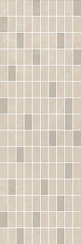 Декор ММ12101 Низида бежевый мозаичный  25*75 (1уп/6шт), шт