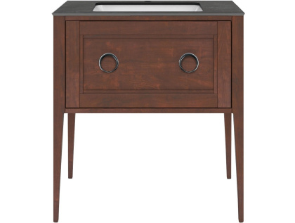 Тумба PLAZA Classic Neo напольная с ящиком 80, орех PL.CN.80.1\NUT.M