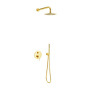 Система для душа скрытого монтажа EXCELLENT Pi AREX.SET.1245GL (золото)