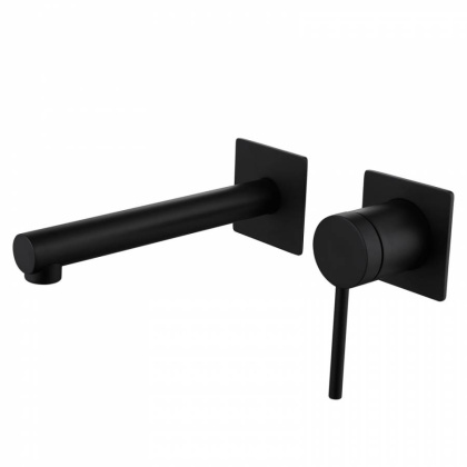 Смеситель ABBER Emotion AF8812B для раковины скрытого монтажа, черный матовый Смеситель ABBER Emotion AF8812B для раковины скрытого монтажа, черный матовый