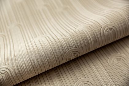 Обои виниловые Арки мотив, бежевое золото