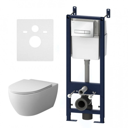 IS30201.111700 Инсталляция с клавишей Start S Белый глянец. с подвесным унитазом Awe FlashClean с сид м/лифт IS30201.111700 Инсталляция с клавишей Start S Белый глянец. с подвесным унитазом Awe FlashClean с сид м/лифт