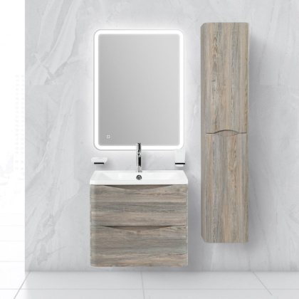 Раковина из литьевого мрамора BelBagno BB700/455-LV-MR-ALR
