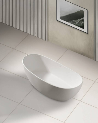 Ванна из литьевого мрамора Abber Stein 180х85 AS9615-1.8