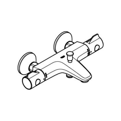 Термостат для ванны Grohe Grohtherm 800 34576000 хром
 Термостат для ванны Grohe Grohtherm 800 34576000 хром