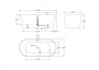 Ванна акриловая отдельностоящая BelBagno BB71-BIANCO