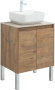 Тумба под раковину Aquanet Nova Lite 60 дуб рустикальный (2 дверцы) Тумба под раковину Aquanet Nova Lite 60 дуб рустикальный (2 дверцы)