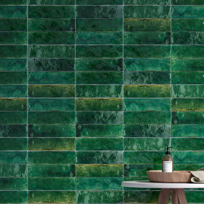 Керамогранит M6RQ Lume Green 6х24 Керамогранит M6RQ Lume Green 6х24