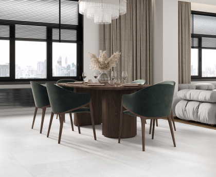 Proxima Bianco Керамогранит белый 80x80 Карвинг