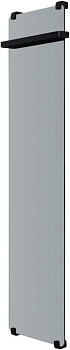 Полотенцесушитель электрический Allen Brau Infinity 180x44 с рейлингом и креплением, черный браш Полотенцесушитель электрический Allen Brau Infinity 180x44 с рейлингом и креплением, черный браш