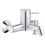 Смеситель для ванны Grohe BauClassic 32865000 хром Смеситель для ванны Grohe BauClassic 32865000 хром