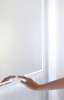 Зеркало MIO.mi.70\WHT Kerama Marazzi белый Led-подсветка (ШВГ 70х80х2) с диммером