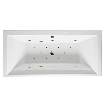 Ванна EXCELLENT Crown Grand 190x90 "RELAX" (бронза)