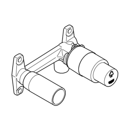 Встраиваемый универсальный механизм, GROHE, однорычажный, (32635000) Встраиваемый универсальный механизм, GROHE, однорычажный, (32635000)