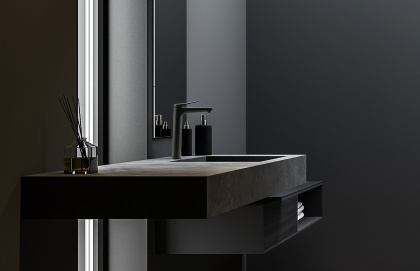 Смеситель Lemark Bronx LM3709BL для раковины Смеситель Lemark Bronx LM3709BL для раковины