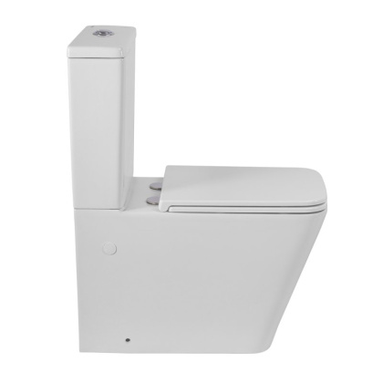 ARDENTE-R Чаша безободкового унитаза с сиденьем дюропласт soft close, P-trap, BB02093CPR/SC ARDENTE-R Чаша безободкового унитаза с сиденьем дюропласт soft close, P-trap, BB02093CPR/SC
