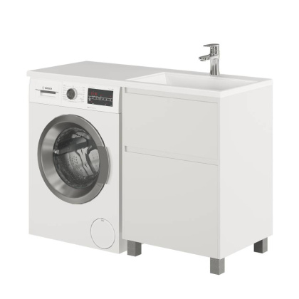 Шкаф-пенал Creto Luna 40 левый 17-PenIV40L Ivory