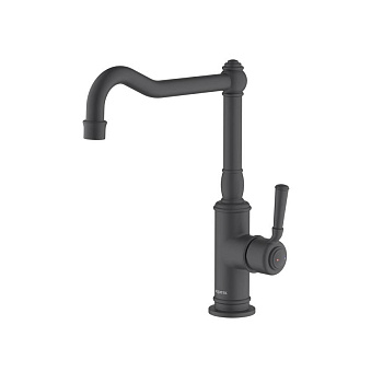 Смеситель для кухни AQUATEK, матовый черный AQ1580MB КЛАССИК Смеситель для кухни AQUATEK, матовый черный AQ1580MB КЛАССИК